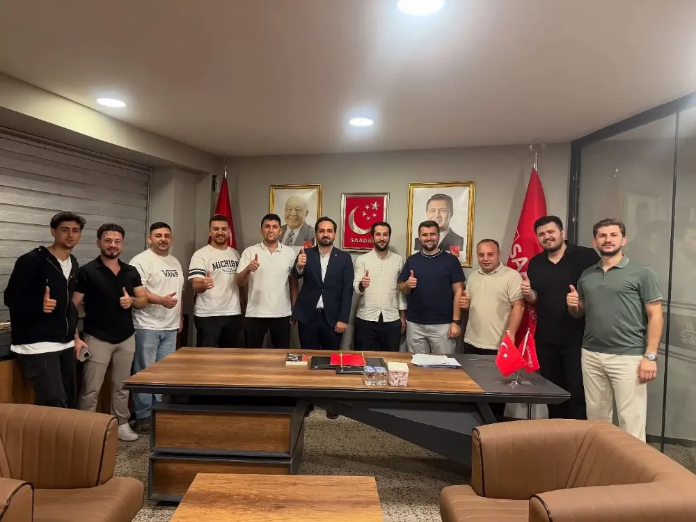 Saadet Partisi İnegöl Gençlik Kolları Başkanlığında görev değişimi yaşandı