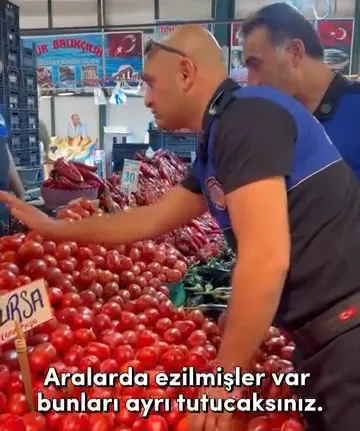 İnegöl’de pazarcı esnafına uyarı: Kurallara uymayanlara ceza